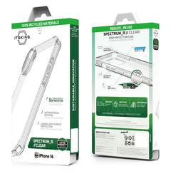 Itskins Level 2 Spectrumclear_R For Apple Iphone 16 Transparent - 123TelecomShop