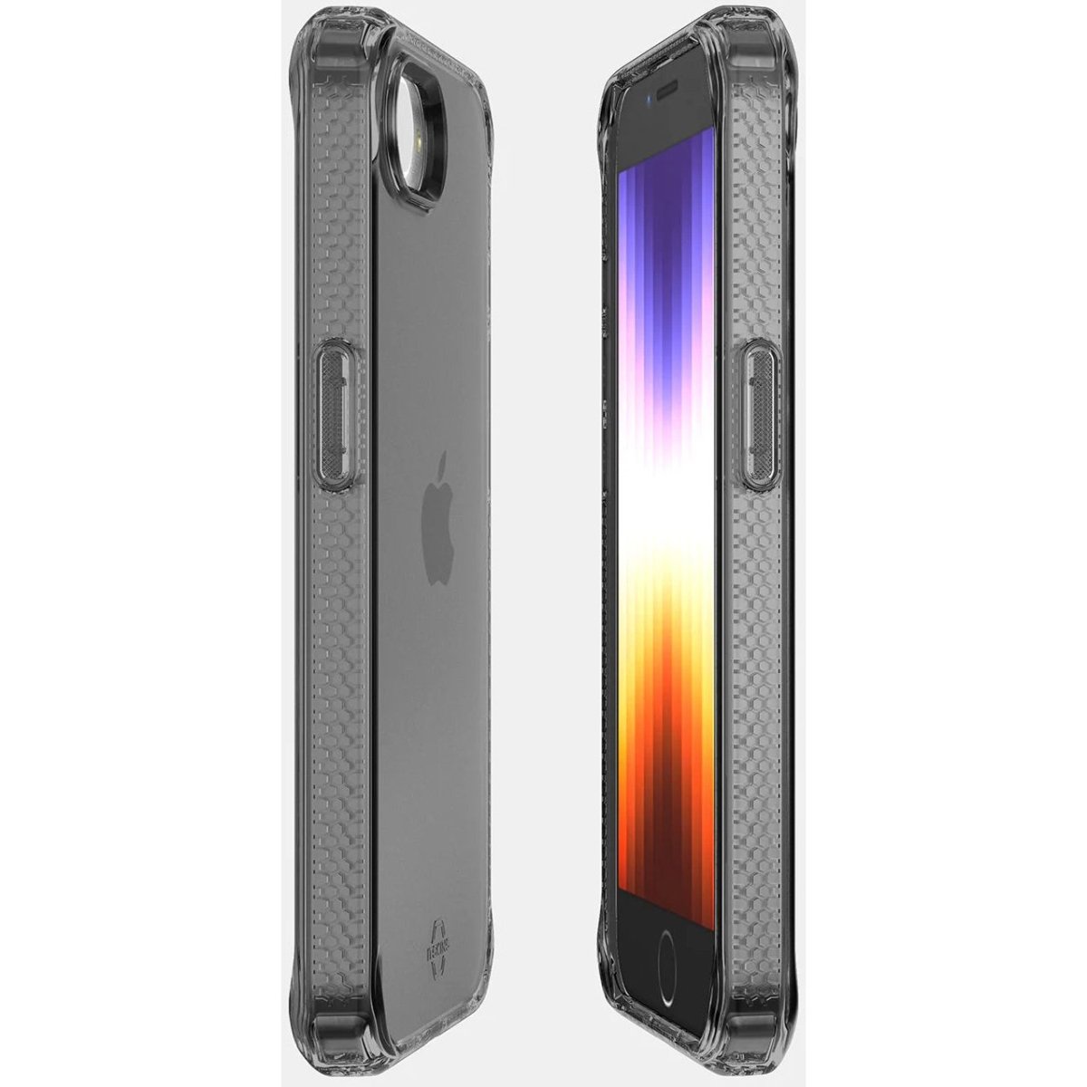 Itskins Level 2 Spectrumclear_R For Apple Iphone 16E Smoke - 123TelecomShop