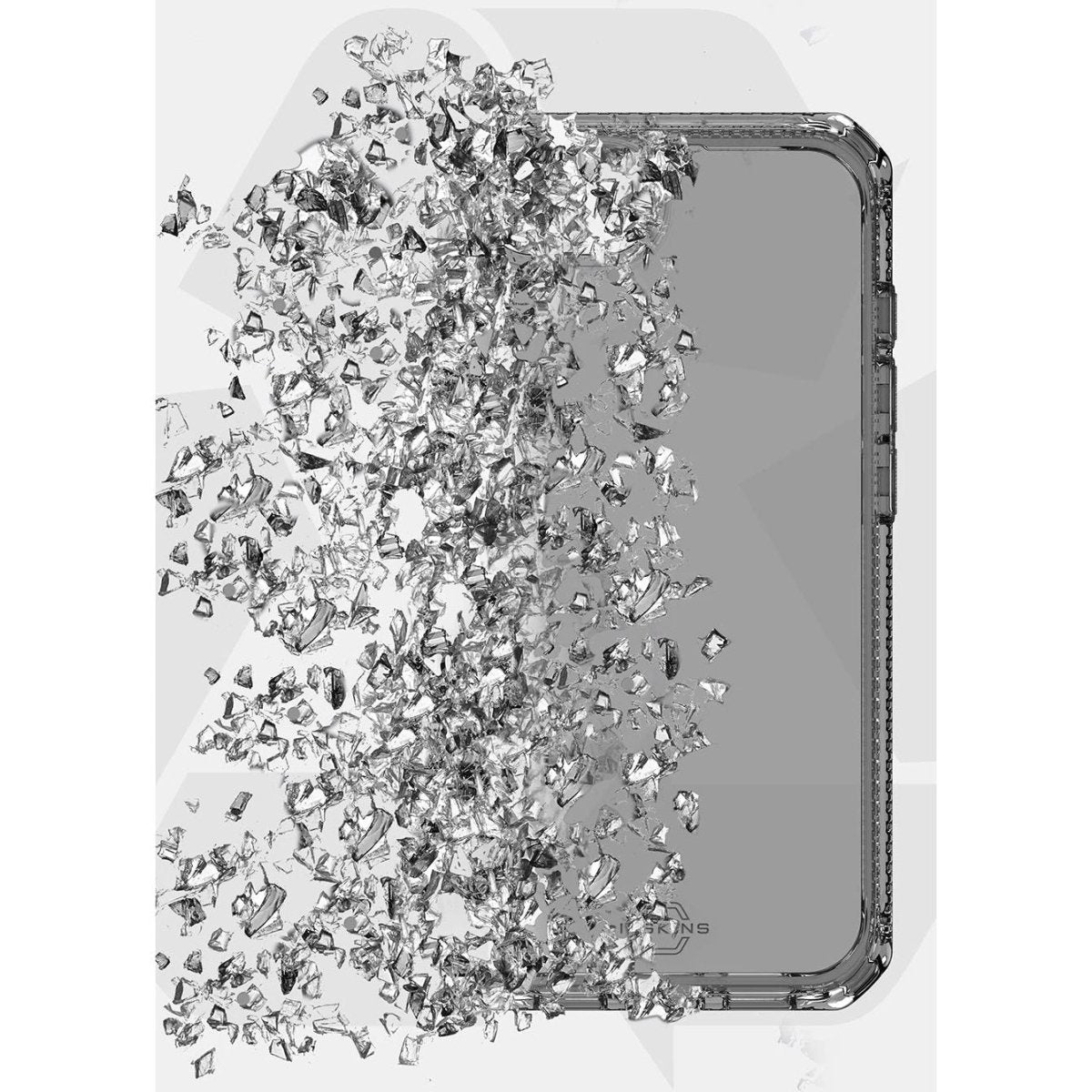 Itskins Level 2 Spectrumclear_R For Apple Iphone 16E Smoke - 123TelecomShop