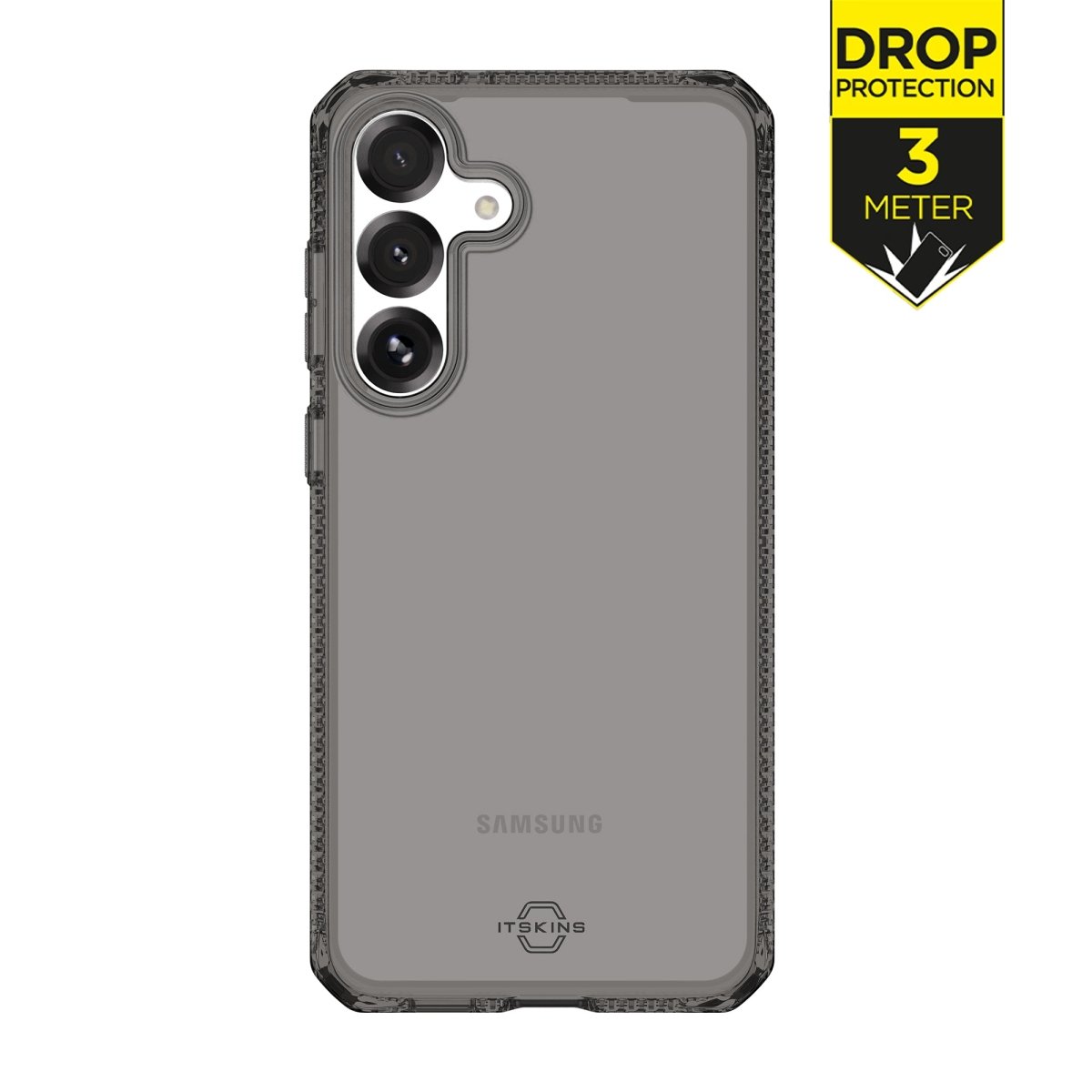 Itskins Level 2 Spectrumclear_R For Samsung Galaxy S25 Fe Smoke - 123TelecomShop