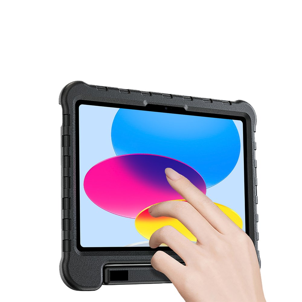 Just in Case Apple iPad 10.9 (2022) Kids Case Zwart - 123TelecomShop