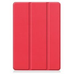 Just in Case iPad 2019/2020/2021 10.2 - Smart Tri - Fold Case - Rood - 123TelecomShop