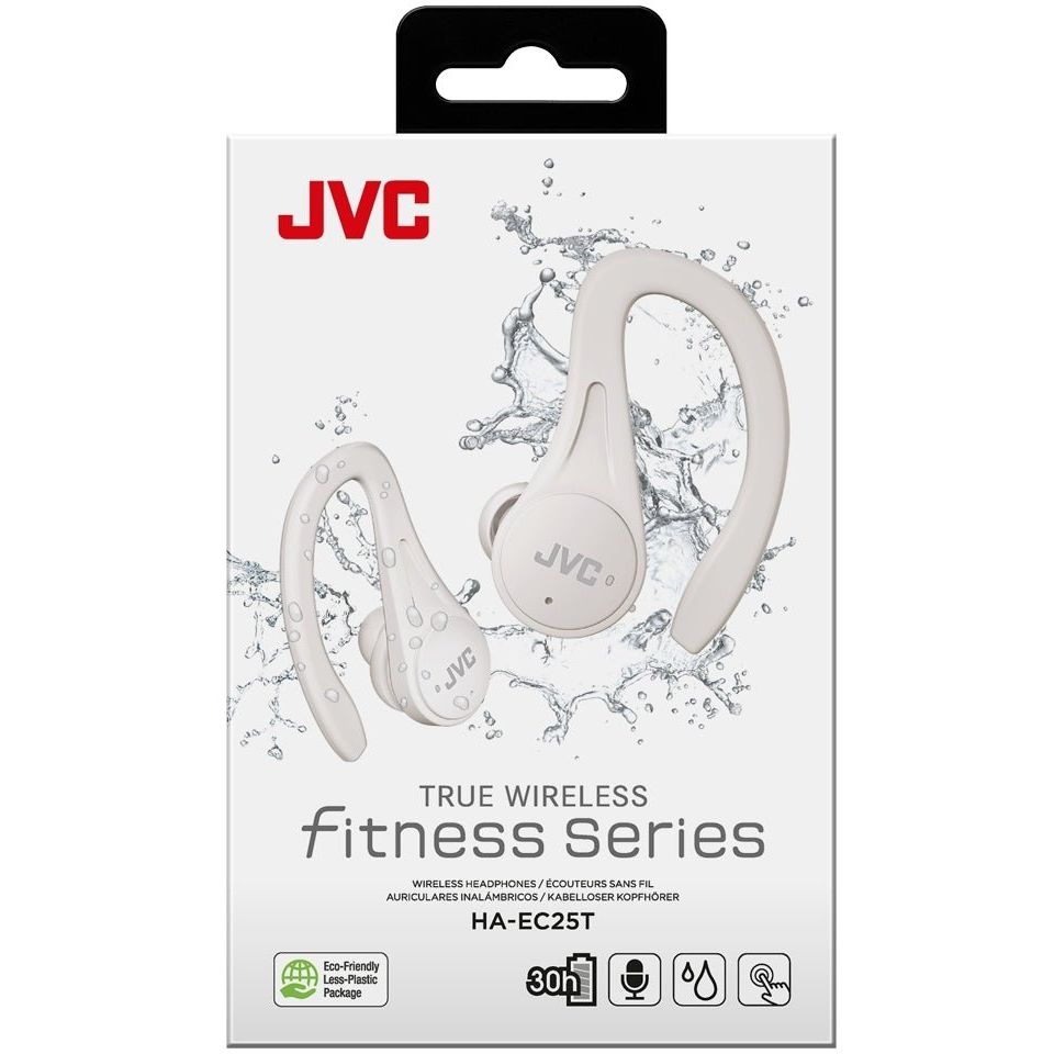 Jvc Ha - Ec25T Jvc Fitness Series True Wireless Bluetooth Stereo Headset White - 123TelecomShop