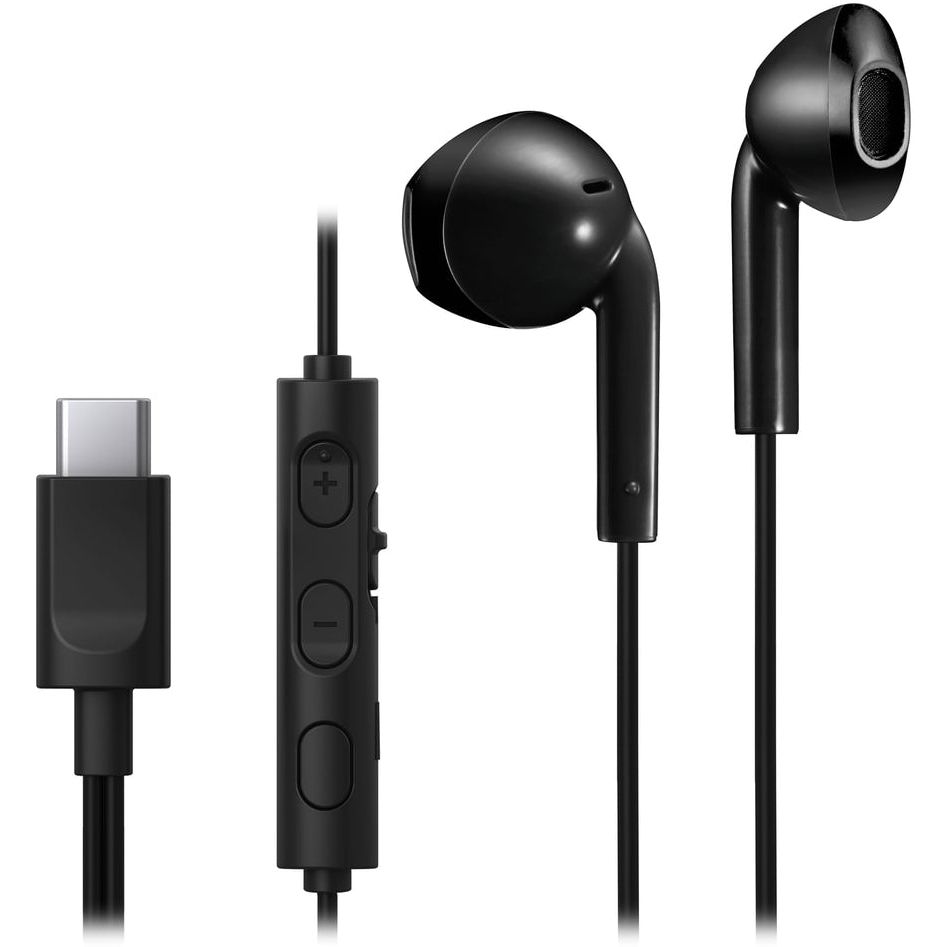 Jvc Ha - Fr17Uc Jvc In - Ear Usb - C Stereo Headset + Remote Black - 123TelecomShop