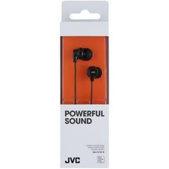 Jvc Ha - Fx10 - B Jvc Colourful Inner Ear Headphone Black - 123TelecomShop