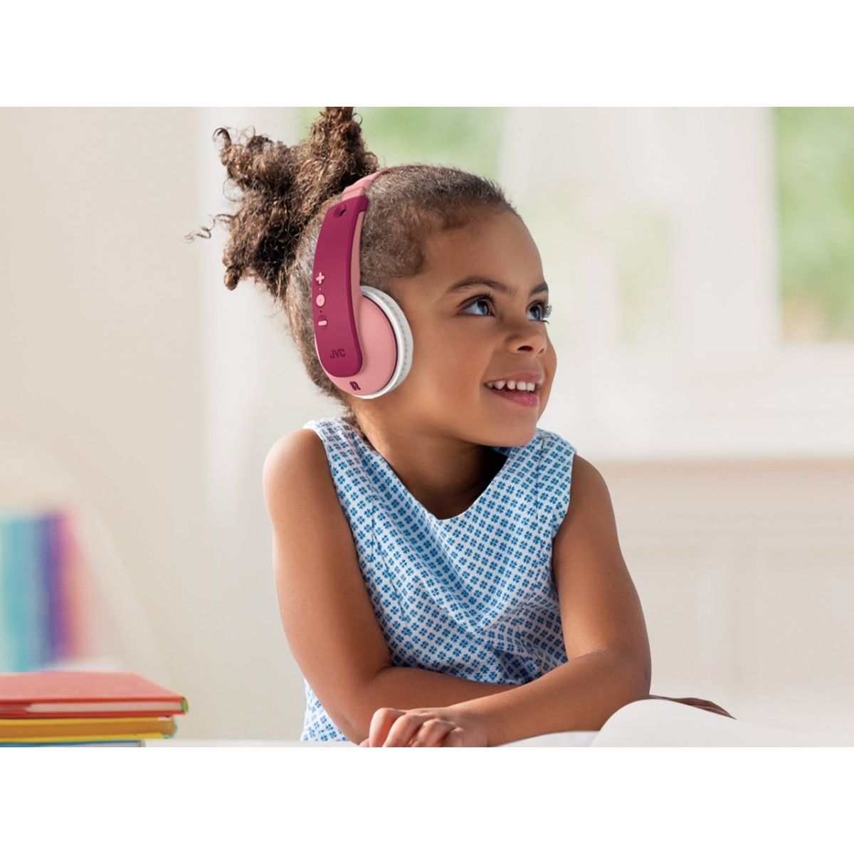 Jvc Ha - Kd10W Jvc Kids Tinyphones Wireless Headphone Pink - 123TelecomShop