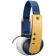 Jvc Ha - Kd10W Jvc Kids Tinyphones Wireless Headphone Yellow/Blue - 123TelecomShop