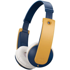 Jvc Ha - Kd10W Jvc Kids Tinyphones Wireless Headphone Yellow/Blue - 123TelecomShop