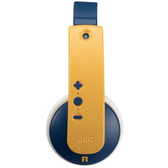 Jvc Ha - Kd10W Jvc Kids Tinyphones Wireless Headphone Yellow/Blue - 123TelecomShop