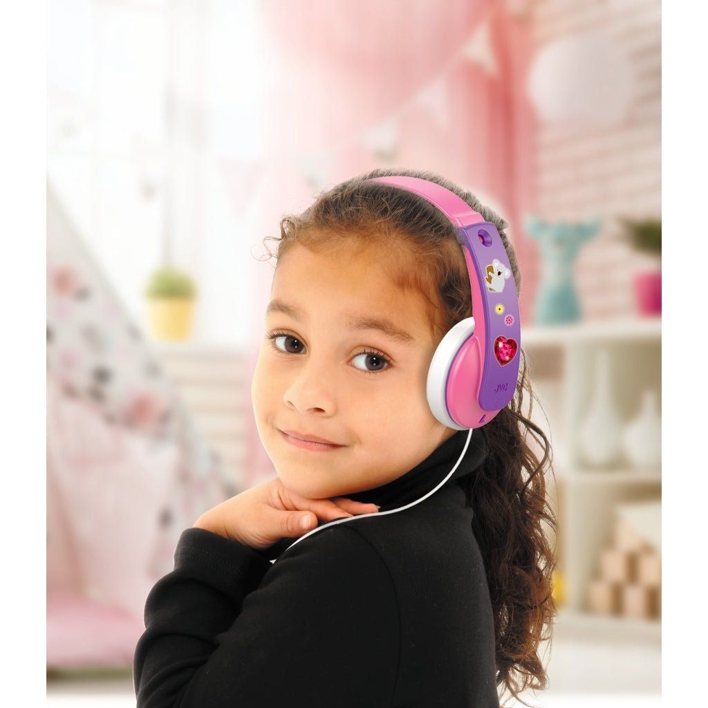 Jvc Ha - Kd7 - Pne Jvc Kids Tinyphones Headphone Pink - 123TelecomShop