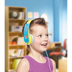 Jvc Ha - Kd7 - Yne Jvc Kids Tinyphones Headphone Yellow/Blue - 123TelecomShop