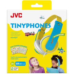 Jvc Ha - Kd7 - Yne Jvc Kids Tinyphones Headphone Yellow/Blue - 123TelecomShop