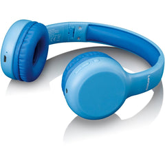 Lenco Hpb - 110Bu Lenco On - Ear Stereo Bluetooth Headset For Kids Blue - 123TelecomShop