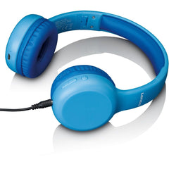 Lenco Hpb - 110Bu Lenco On - Ear Stereo Bluetooth Headset For Kids Blue - 123TelecomShop