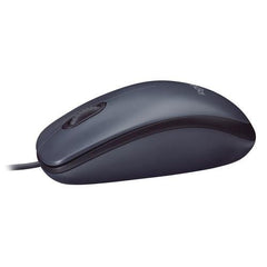 Logitech Muis - B100 - Bedraad - Zwart - 123TelecomShop