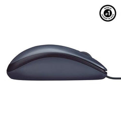 Logitech Muis - B100 - Bedraad - Zwart - 123TelecomShop
