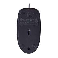 Logitech Muis - B100 - Bedraad - Zwart - 123TelecomShop