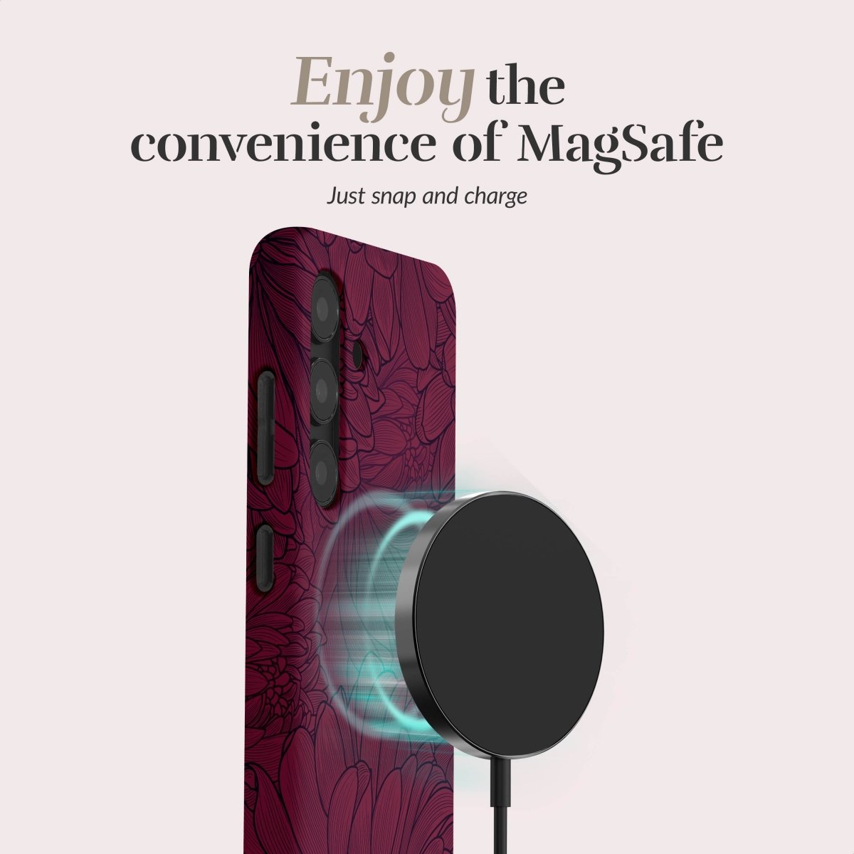 Mio By Mobilize Mio Berry Blooms Magsafe Compatible For Samsung A17 (4G/5G) - 123TelecomShop