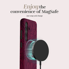 Mio By Mobilize Mio Berry Blooms Magsafe Compatible For Samsung S25 Edge 5G - 123TelecomShop