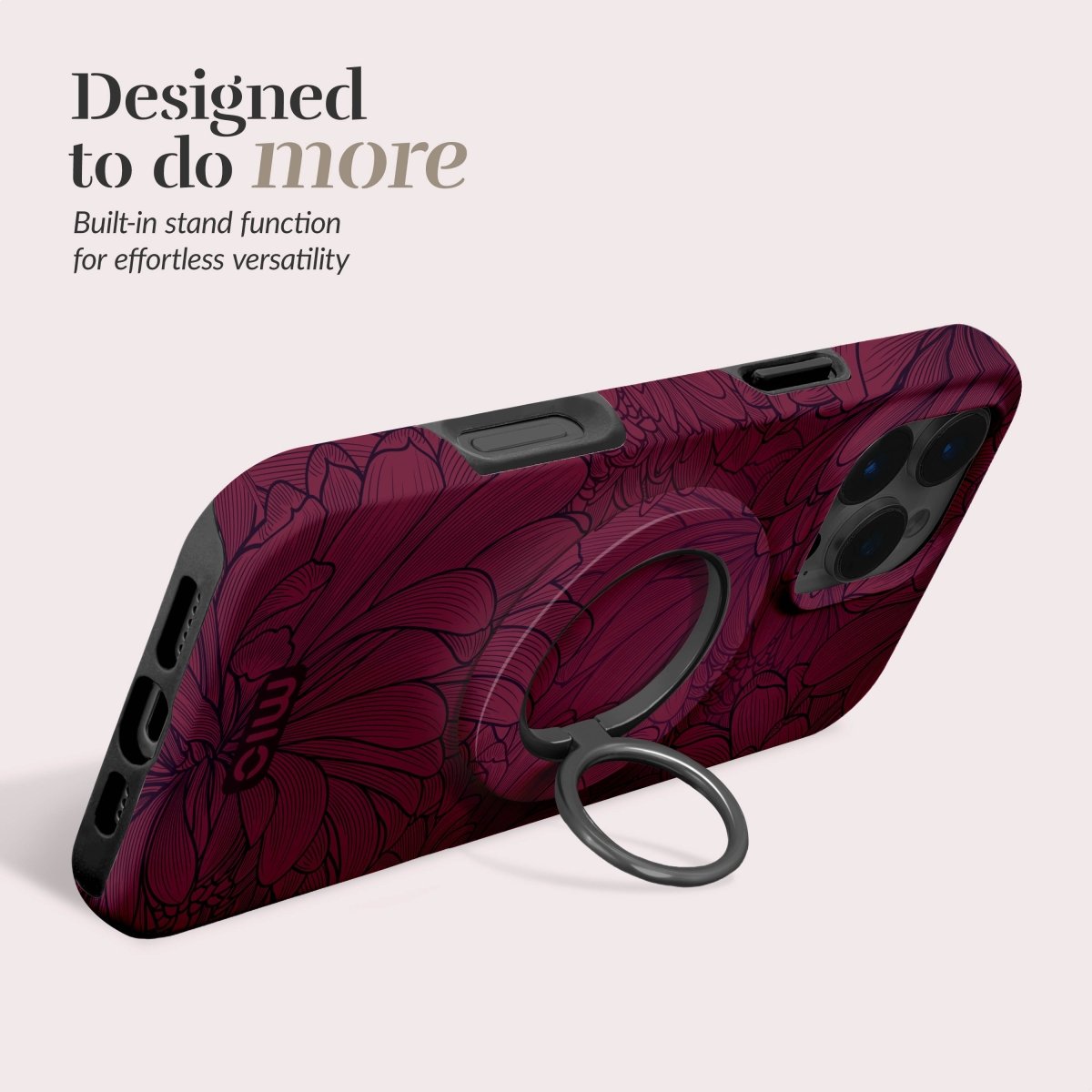 Mio By Mobilize Mio Berry Blooms Magsafe Compatible Ring Holder - 123TelecomShop