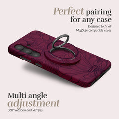 Mio By Mobilize Mio Berry Blooms Magsafe Compatible Ring Holder - 123TelecomShop