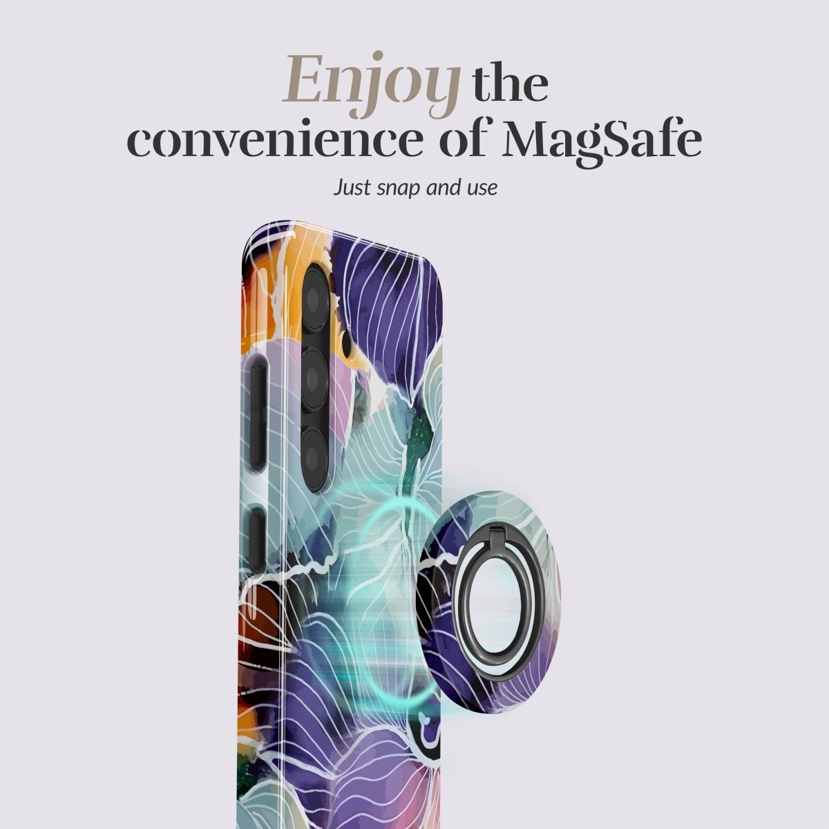 Mio By Mobilize Mio Flowers Magsafe Compatible Ring Holder - 123TelecomShop