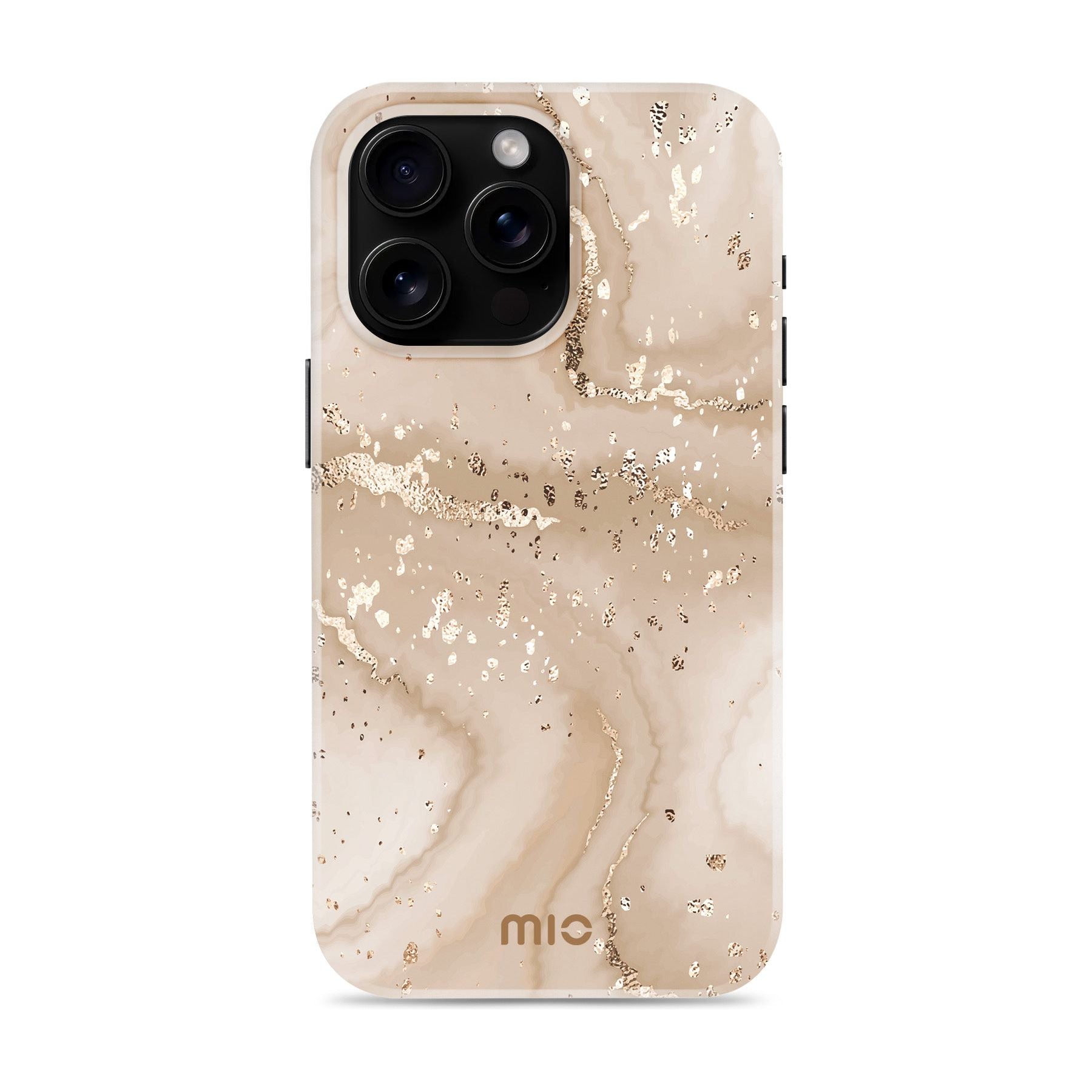 Mio By Mobilize Mio Gold Marble Magsafe Compatible For Iphone 16 Pro Max - 123TelecomShop