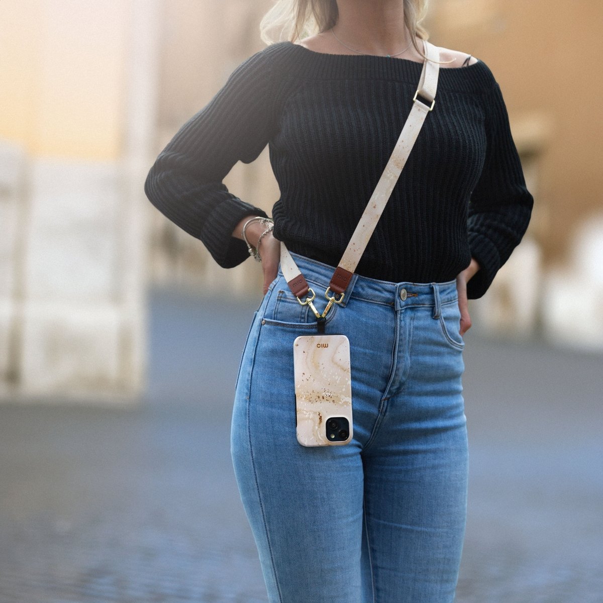 Mio By Mobilize Mio Gold Marble Magsafe Compatible For Samsung S26+ 5G - 123TelecomShop