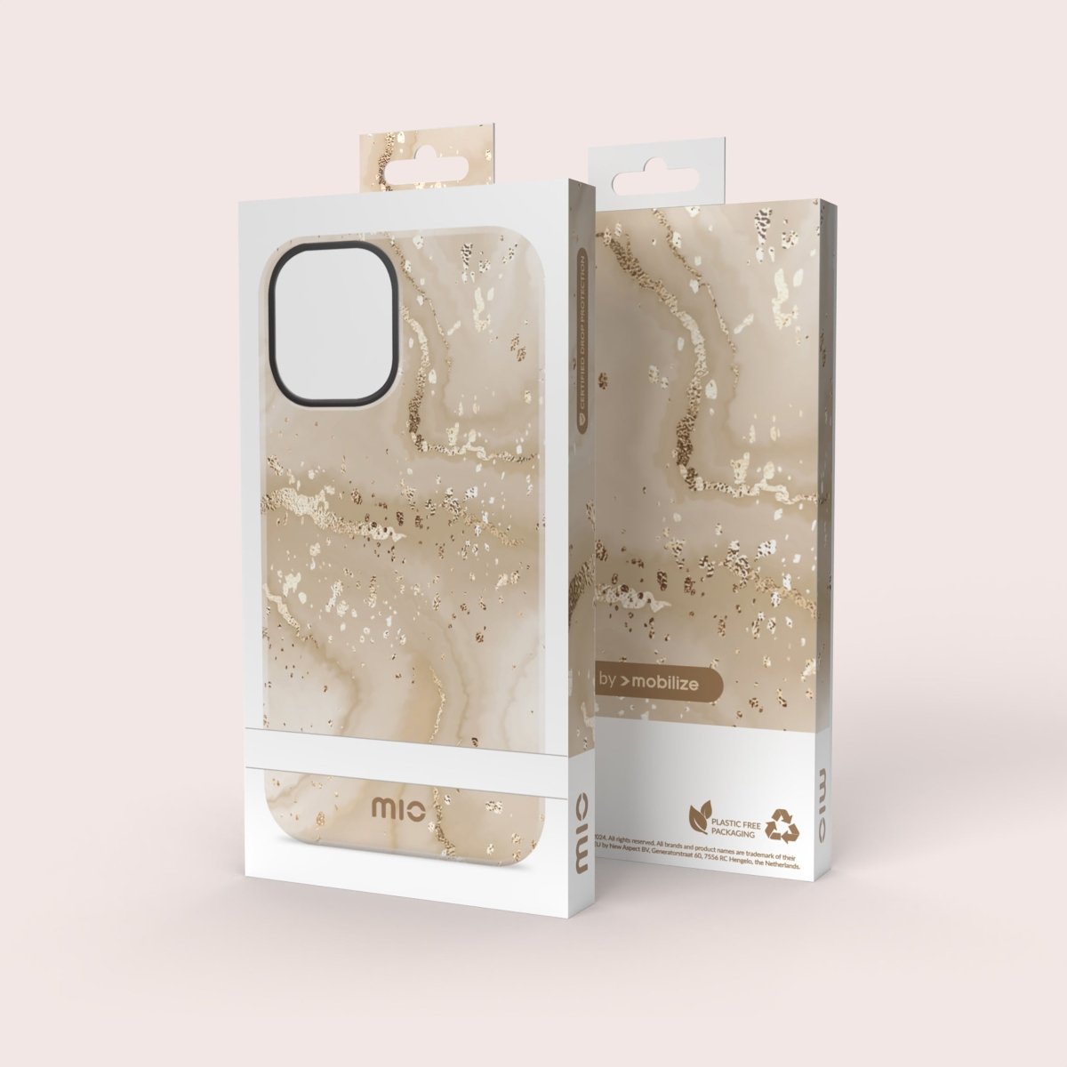 Mio By Mobilize Mio Gold Marble Magsafe Compatible For Samsung S26 Ultra 5G - 123TelecomShop