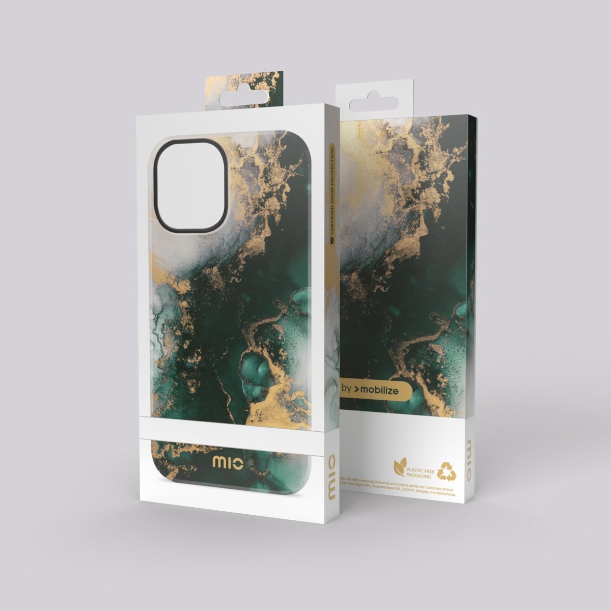 Mio By Mobilize Mio Green Marble Magsafe Compatible For Iphone 16 - 123TelecomShop