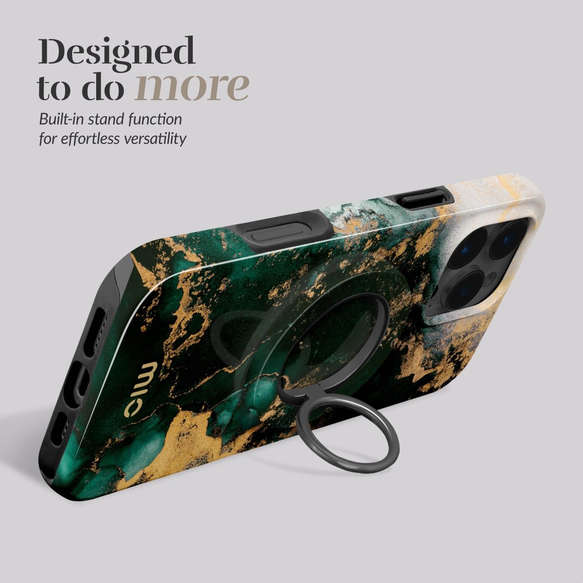Mio By Mobilize Mio Green Marble Magsafe Compatible Ring Holder - 123TelecomShop