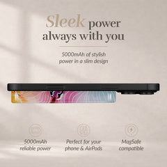 Mio By Mobilize Mio Powerbank 5000Mah With Double Sided Magsafe Compatibility Flowers - Glossy - 123TelecomShop