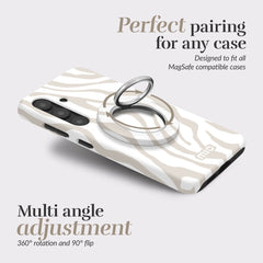 Mio By Mobilize Mio Sandy Zebra Magsafe Compatible Ring Holder - 123TelecomShop