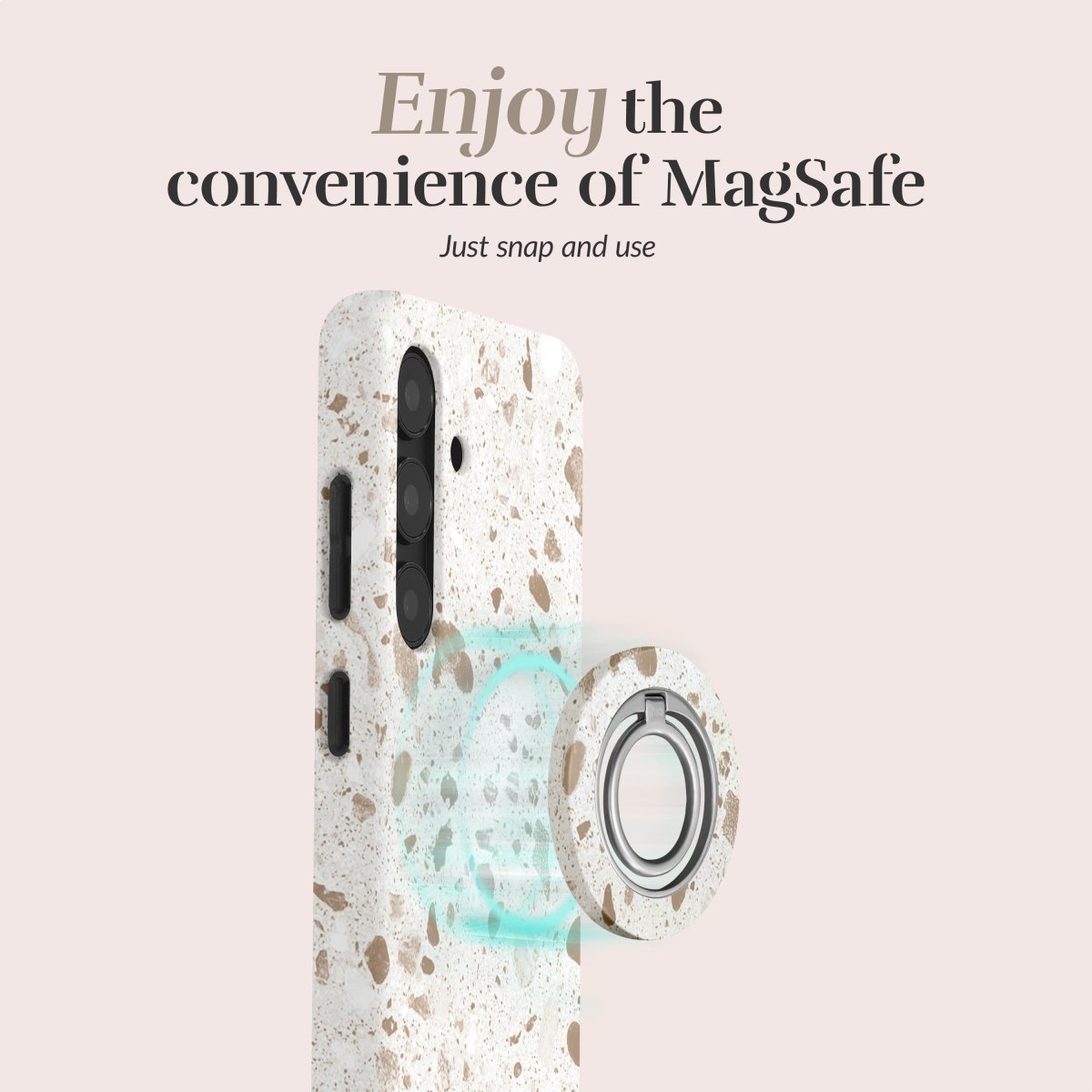 Mio By Mobilize Mio Soft Terrazzo Magsafe Compatible Ring Holder - 123TelecomShop