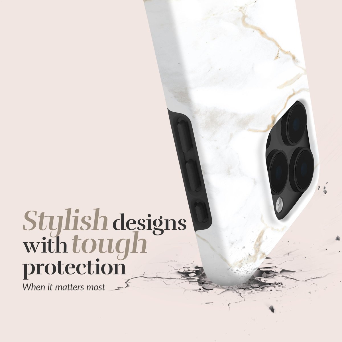 Mio By Mobilize Mio White Marble Magsafe Compatible For Iphone 17 Pro - 123TelecomShop