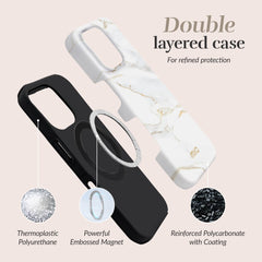 Mio By Mobilize Mio White Marble Magsafe Compatible For Iphone 17 Pro Max - 123TelecomShop