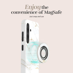 Mio By Mobilize Mio White Marble Magsafe Compatible Ring Holder - 123TelecomShop