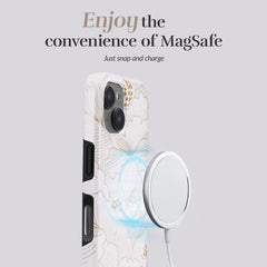 Mio By Mobilize Mio White Roses Magsafe Compatible For Iphone 16 Pro Max - 123TelecomShop