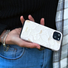 Mio By Mobilize Mio White Roses Magsafe Compatible For Iphone 17 Pro - 123TelecomShop