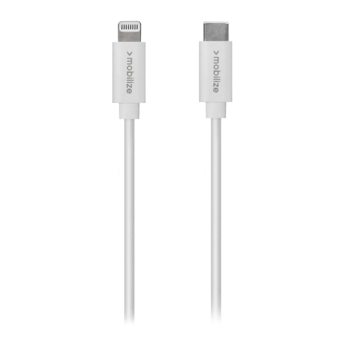 Mob Oem Cable Usb-C To Apple Lightning (Non Mfi) 1M. White (Bulk) - 123TelecomShop