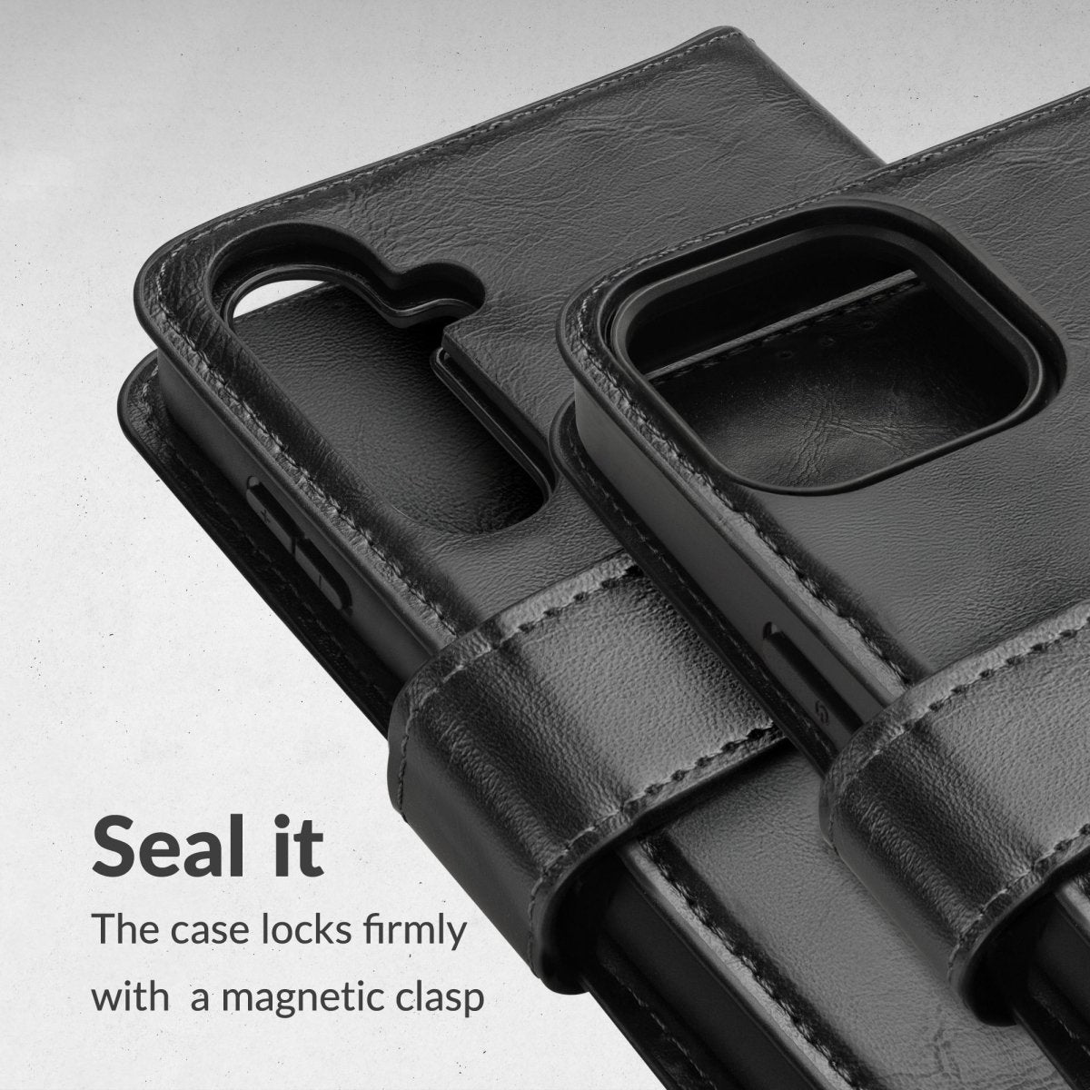 Mobilize 2In1 Magnet Gelly Wallet Case Samsung Galaxy A36 5G/A56 5G Black - 123TelecomShop
