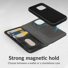 Mobilize 2In1 Magsafe Compatible Gelly Wallet Case Apple Iphone 16 Plus Black - 123TelecomShop