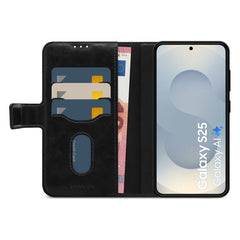 Mobilize 2In1 Magsafe Compatible Gelly Wallet Case Samsung Galaxy S25 5G Black - 123TelecomShop