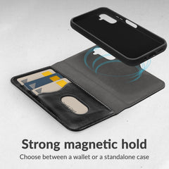 Mobilize 2In1 Magsafe Compatible Gelly Wallet Case Samsung Galaxy S25+ 5G Black - 123TelecomShop