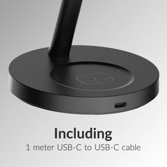 Mobilize 3In1 Charger Station Magsafe Compatible 25W Qi2.2 Black - 123TelecomShop