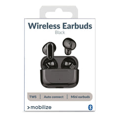 Mobilize Bluetooth Tws Earbuds Mini Black - 123TelecomShop
