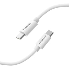 Mobilize Cable Usb-C To Usb-C 1M. 100W White - 123TelecomShop