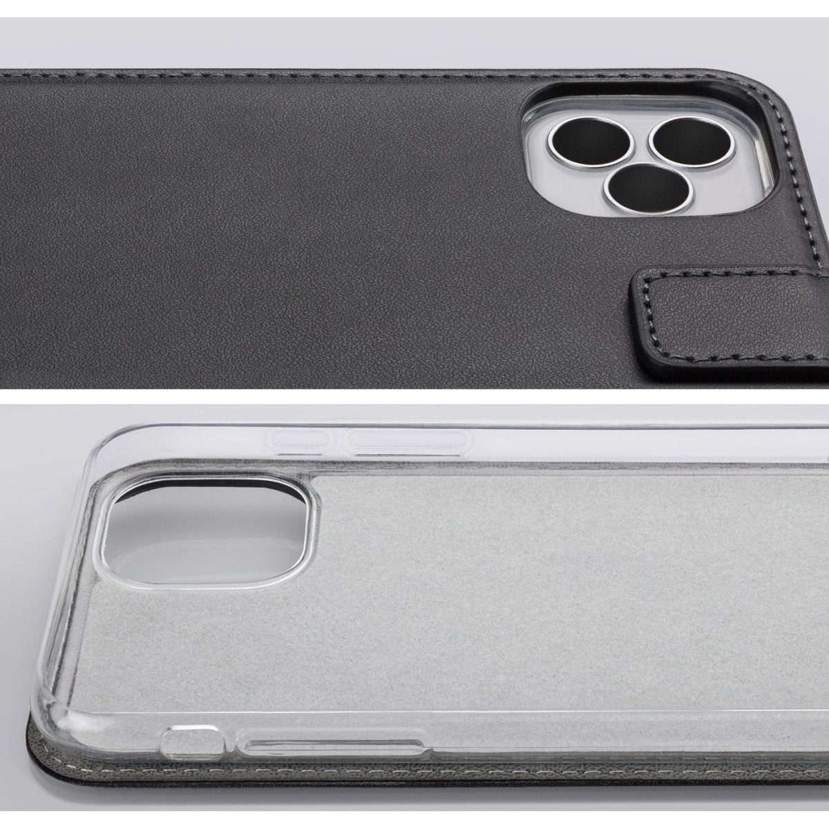 Mobilize Classic Gelly Flip Case Apple Iphone 15 Pro Black - 123TelecomShop
