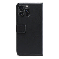 Mobilize Classic Gelly Wallet Book Case Apple Iphone 15 Pro Max Black - 123TelecomShop