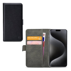 Mobilize Classic Gelly Wallet Book Case Apple Iphone 15 Pro Max Black - 123TelecomShop